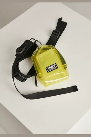 Urban classics Utility Beltbag Transparentní žlutá