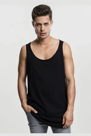 Urban classics Loose Tank s dlouhým tvarem a otevřeným okrajem