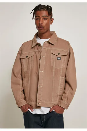 Southpole Script Cotton Jacket warmsand