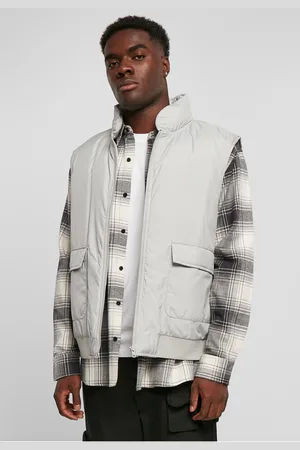 Urban classics Lehká asfaltová vesta Clean Puffer Vest
