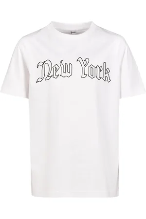 Mister Tee Dětské tričko New York bílé