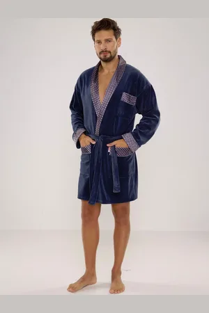 DeLafens Bathrobe 772 Bonjour short M-2XL men