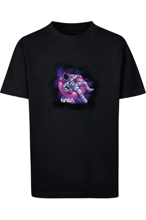 Mister Tee Dětské letní tričko NASA černé