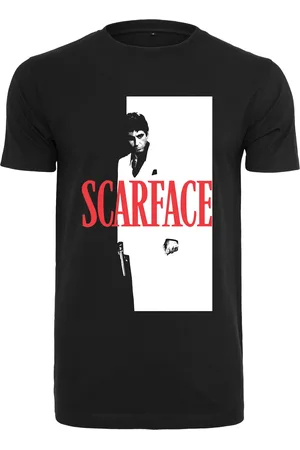 Merchcode Černé tričko s logem Scarface