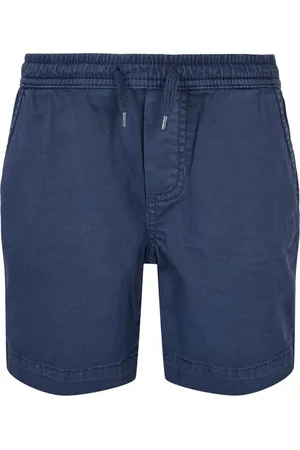 Urban classics Boys Strech Twill Joggshorts tmavěmodré