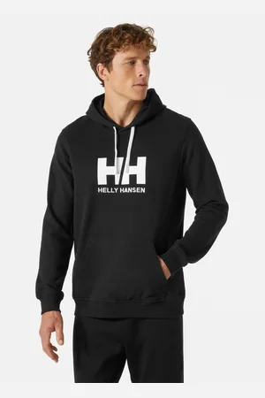 Helly Hansen Černá pánská mikina s kapucí - Pánské
