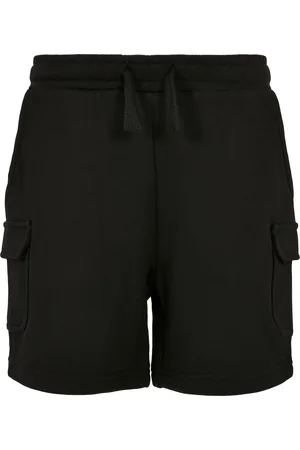 Urban classics Chlapecké kraťasy Organic Cargo Sweat černé