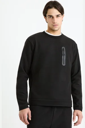 Celio Fleece mikina Fecrewyoke - Pánské
