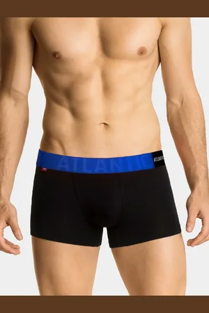 ATLANTIC Boxer shorts MH-1188/23 S-2XL black-blue 055