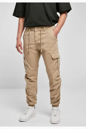 Urban classics Cargo Jogging Kalhoty unionbéžové