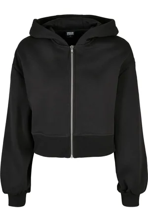 Urban classics Dámská krátká oversized bunda na zip