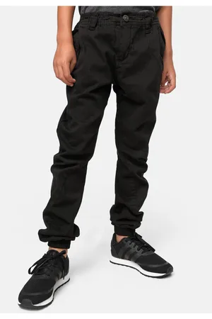 Urban classics Chlapecké Stretch Jogging Kalhoty černé