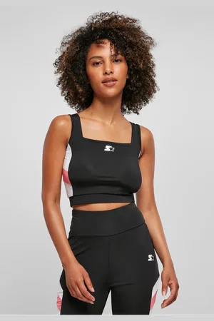 STARTER BLACK LABEL Dámský startovací sportovní top černo/bílý