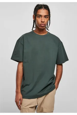 Urban classics Heavy Oversized Tee bottlegreen