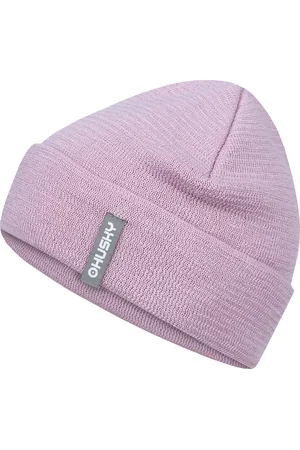 HUSKY Dětská merino čepice Merhat 6 light purple