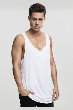 Urban classics Dlouhý tvar otevřeného okraje Loose Tank