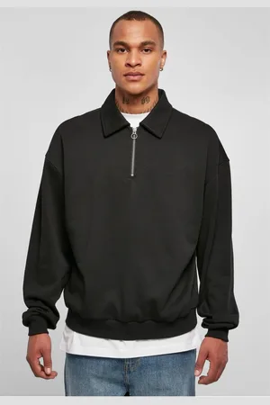Urban classics Košilový límec Crew černý