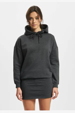 DEF Dámské mikinové šaty Cropped Hoody