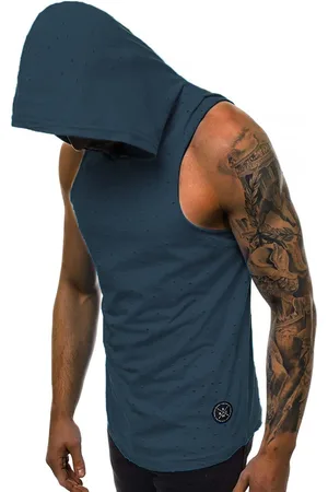 MADMEXT Hooded Undershirt Indigo 2893