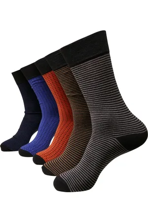 Urban classics Ponožky Stripes and Dots 5-Pack multicolor