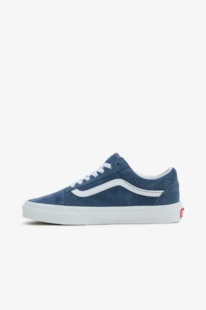 Vans Modré dámské semišové tenisky Old Skool - Dámské