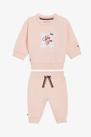Tommy Hilfiger Růžová holčičí tepláková souprava - Holky
