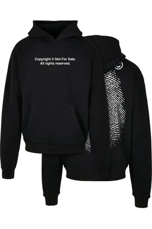 Mister Tee Ultraheavy Oversize mikina s kapucí otisků prstů