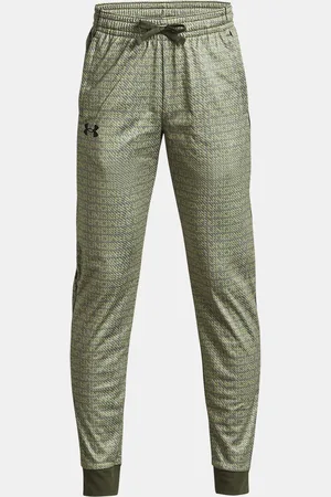 Under Armour Sportovní kalhoty UA Pennant 2.0 Novelty Pants-GRN - Kluci