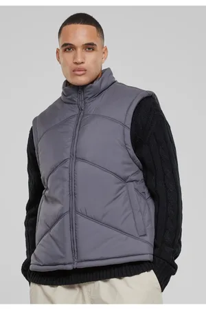 Urban classics Arrow Puffer Vest darkshadow