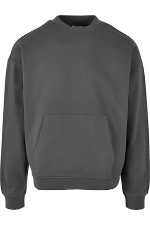 Urban classics Tmavý stín Boxy Pocket Crew