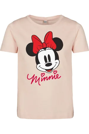 Mister Tee Dětské tričko Minnie Mouse růžové