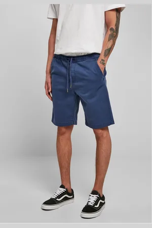 Urban classics Stretch Twill Joggshorts tmavěmodré