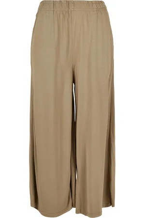 Urban classics Dámská modal Culotte khaki