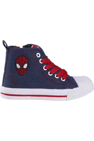 SPIDERMAN TENISKY S PVC PODEŠVÍ VYSOKÉ