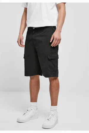 Urban classics Pánské kraťasy Big Cargo Bermuda černé