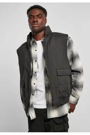 Urban classics Čistá Puffer Vesta černá
