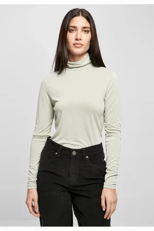 Urban classics Dámský modální rolák UC Ladies - zelený
