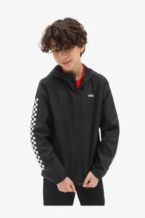 Vans Černá klučičí lehká bunda Garnett Windbreaker - Kluci