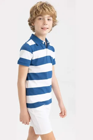 DeFacto Chlapecké Polo Regular Fit s límečkem Pique s krátkým rukávem