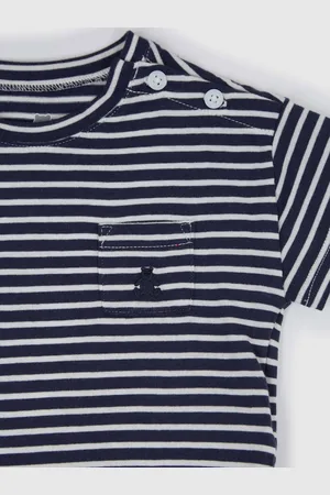 GAP Baby pruhovaný set organic - Kluci