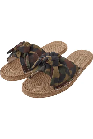 Urban classics Plátno mules woodcamo