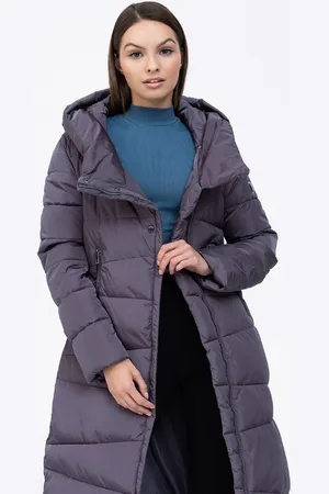 Tiffi Grey hooded winter coat -FIFI MERIBEL