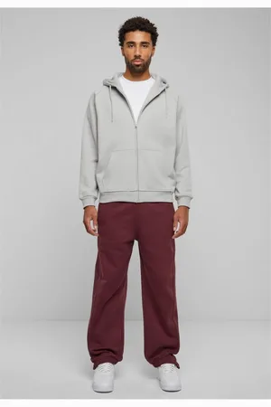 Urban classics Blank Suit světlý asfalt+třešeň