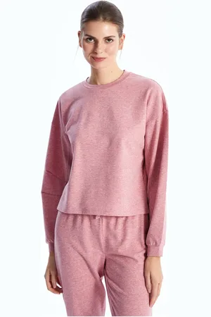 LC Waikiki Crew Neck Plain Long Sleeve Women