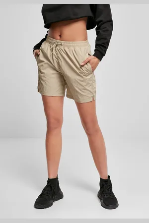 Urban classics Dámské šortky z betonu Crinkle Nylon