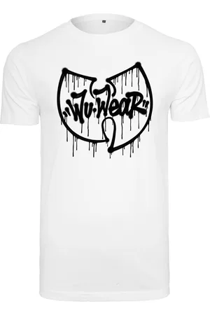 Wu Wear Wu Wear Dripping Logo Tee bílé