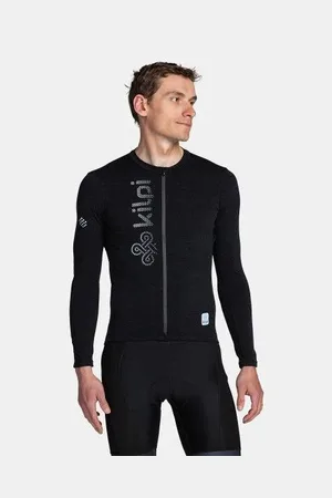 Kilpi Pánský cyklistický merino dres SONET-M tmavě šedý