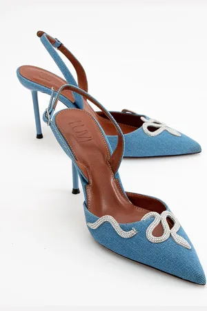 LuviShoes Molpo Jeans Blue Women