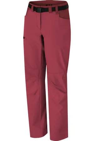Cubus Dámské outdoorové kalhoty MOA deep claret/sun-dried tomato