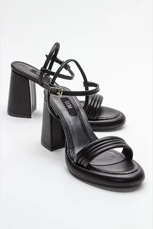 LuviShoes POSSE Black Skin Women